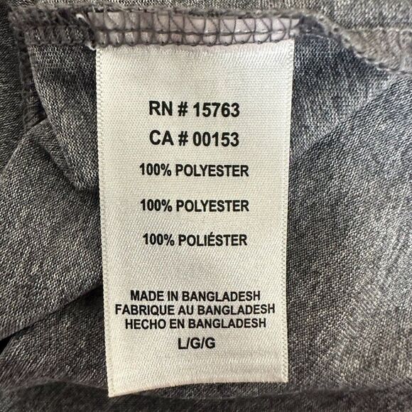 Georgia Bulldogs Champion Shirt Mens Large Grey Red Short Sleeve Athleisure NCAA - Picture 3 of 7